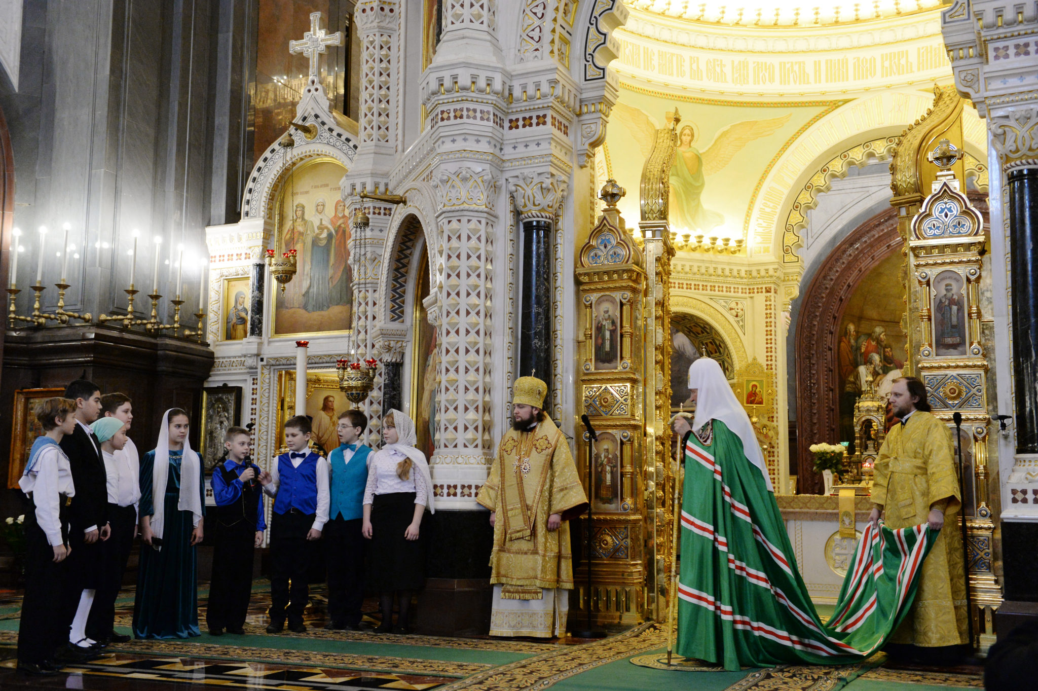 Храм Христа Спасителя Москва хор