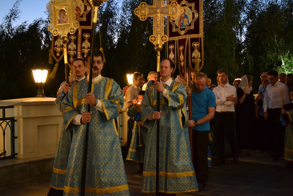Всенощное бдение на праздник Успения Пресвятой Богородицы