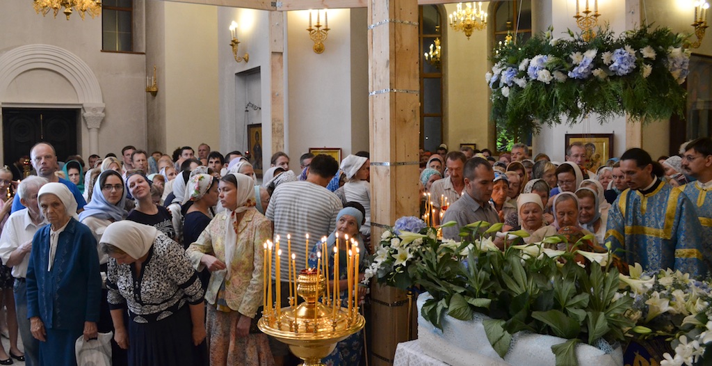 Всенощное бдение на праздник Успения Пресвятой Богородицы